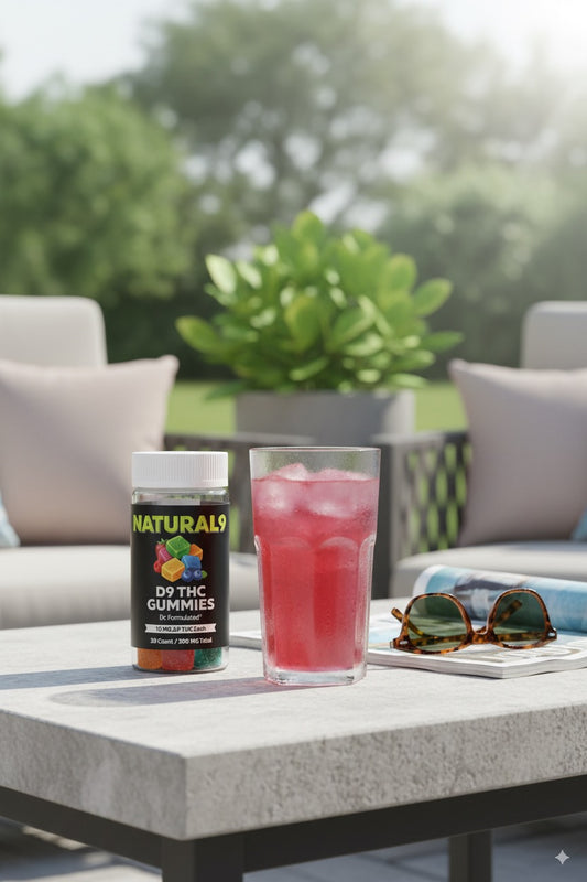 Delta-9 THC Gummies – 300 mg Jar