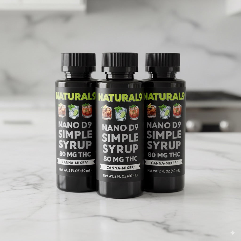 Nano D9 THC Simple Syrup Canna-Mixer
